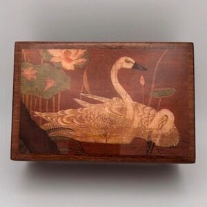 Vtg Reuge Music Box  "Memory" Swiss Musical Box American Music Box